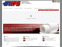 Tablet Screenshot of americanfelt.com